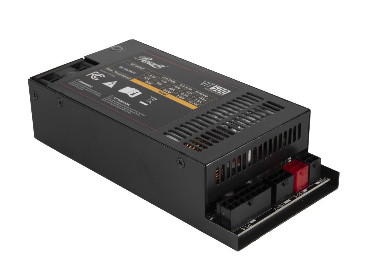 Atx Power Supply 1U Flex 500W - Rosewill VIT 500W, Alimentation entièrement modulaire