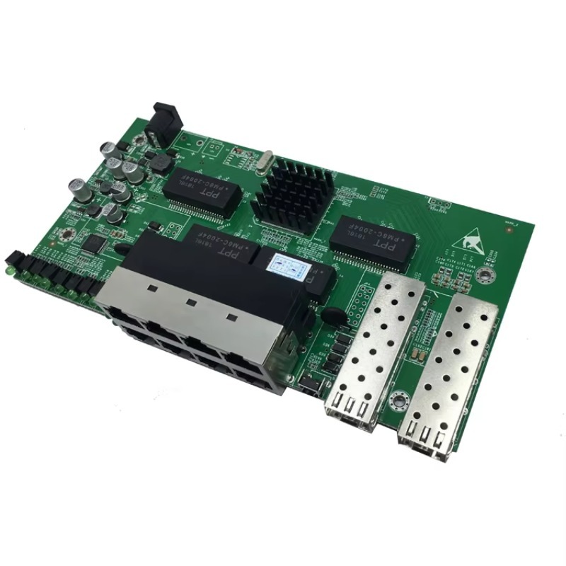 Managed Gigabit Poe Switch 8 Port 802.3At - Commutateur PoE+ 8 ports personnalisé, réseau