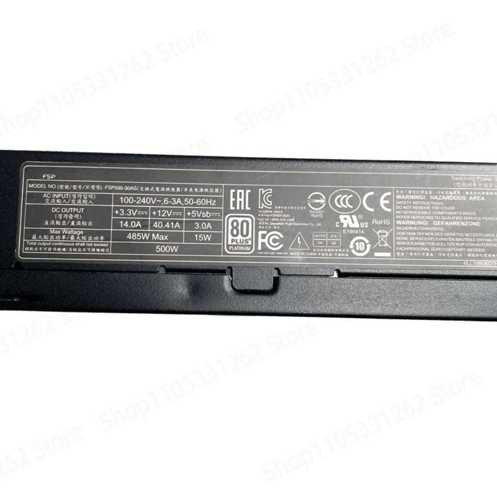 FSP500-30AS, alimentation ATX  - Atx Power Supply 1U Flex 500W avis et prix